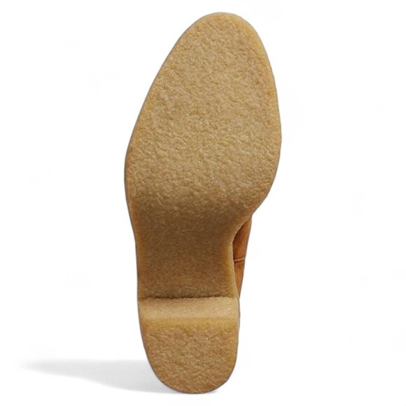 Lauren Ralph Lauren Womens Brown Heel Almond Toe Block Heel Boots - Picture 2 of 2